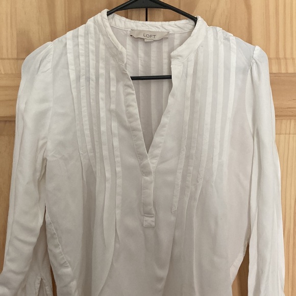 Loft White long sleeve tunic - Picture 2 of 5